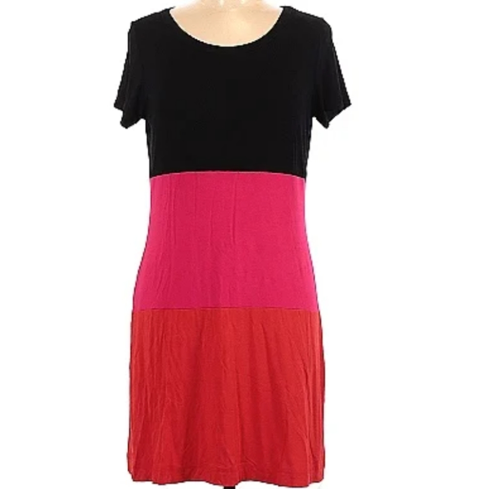 H&M color block mini size 8 dress
